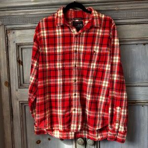 Old Navy Vintage Flannel Shirt Size L